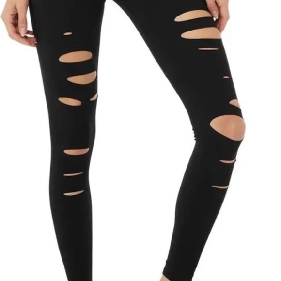 ALO Yoga Pants - Alo distressed Leggings
